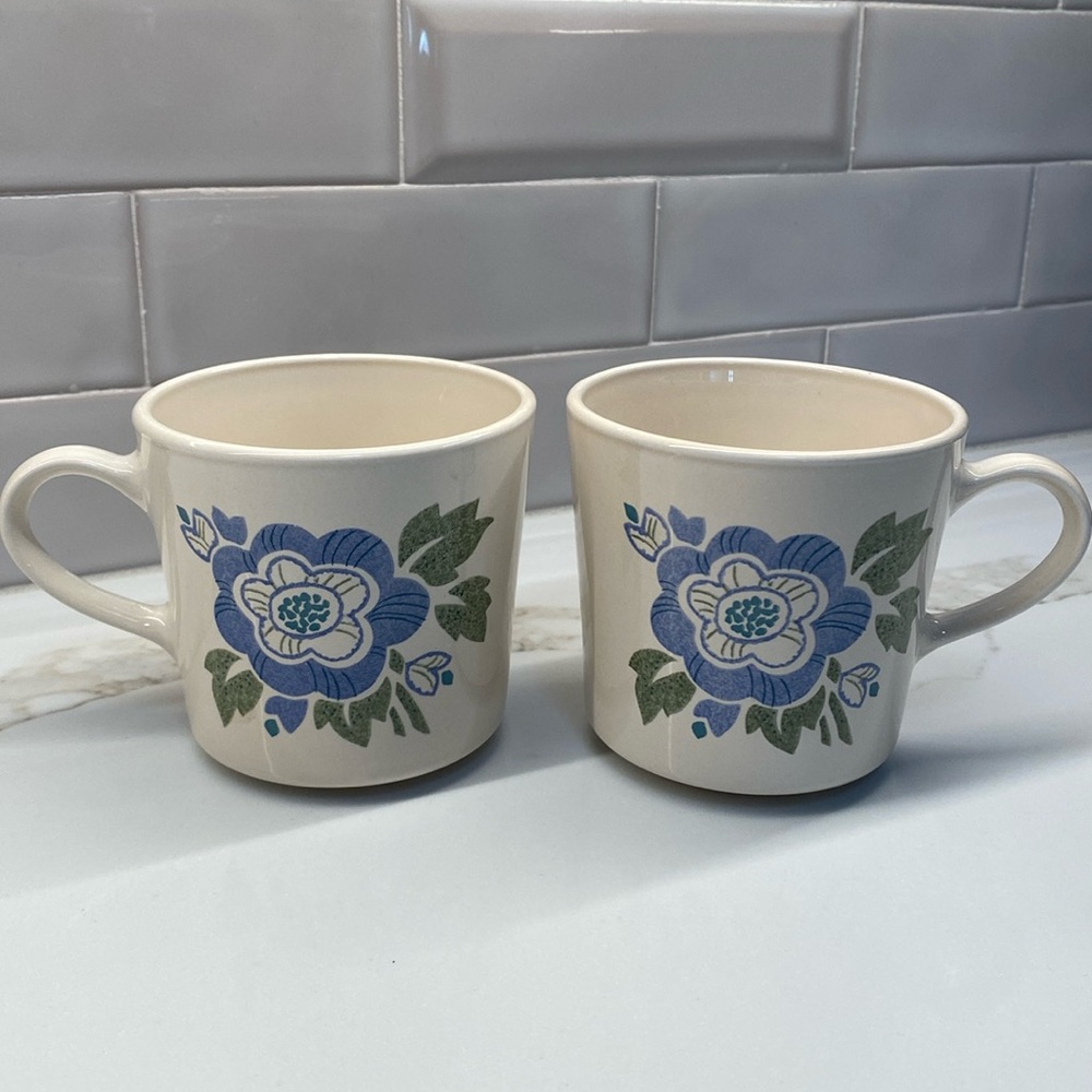 Corning Ware coffee cups-Vintage Belle Grove